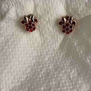 Minnie Mouse earrings